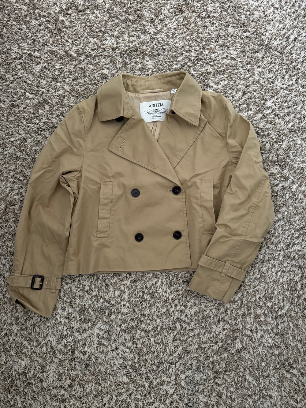 Aritzia Esquire Short Trench Coat